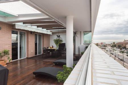 Luxury Penthouse Near Beach/Seaview Valencia Eksteriør bilde